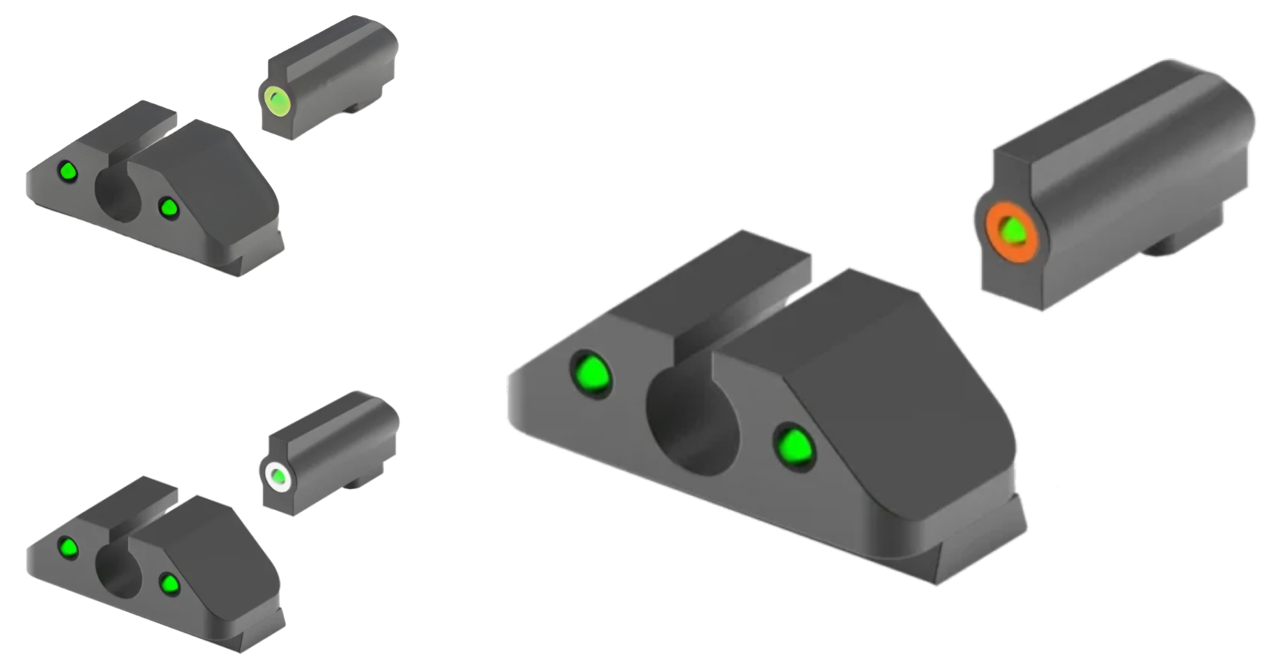 Ultimate Tritium Night Sight Color Comparison