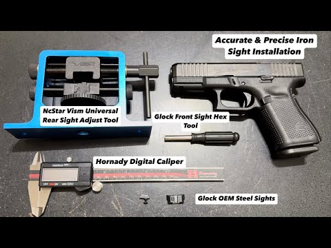 Night Sight Installation Tool – Precision Alignment Equipment for Pistols