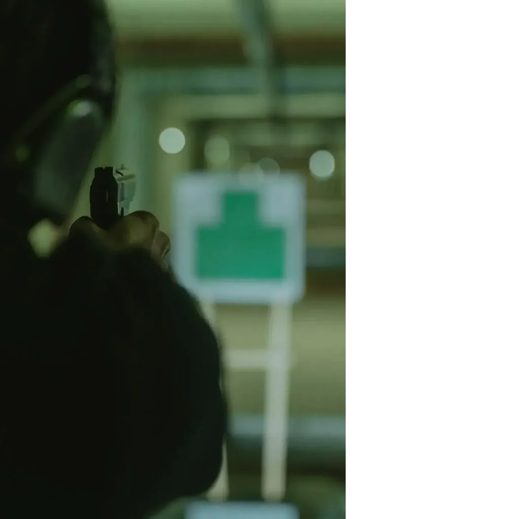 High-Visibility Pistol Night Sights in Low Light